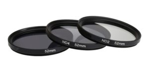 Conjunto de Filtros ND - 77mm - ND2 ND4 ND8